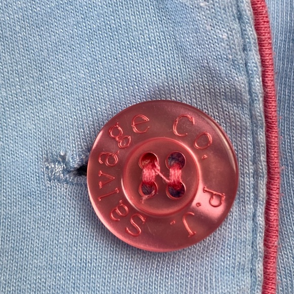 P.J. SALVAGE Pajama Set Paws & Breathe Dog Print Size L - Picture 7 of 14